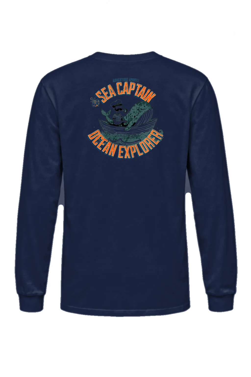"Sea Captain" Unisex Longsleeve T-shirt | Gildan 2400