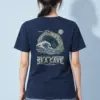 "Sea Cave Section View" Heavyweight Unisex Crewneck T-shirt