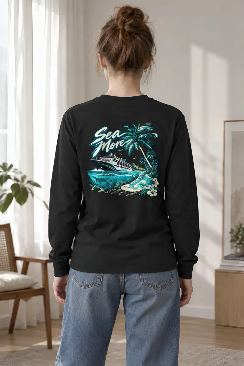 "Sea More" Unisex Longsleeve T-shirt