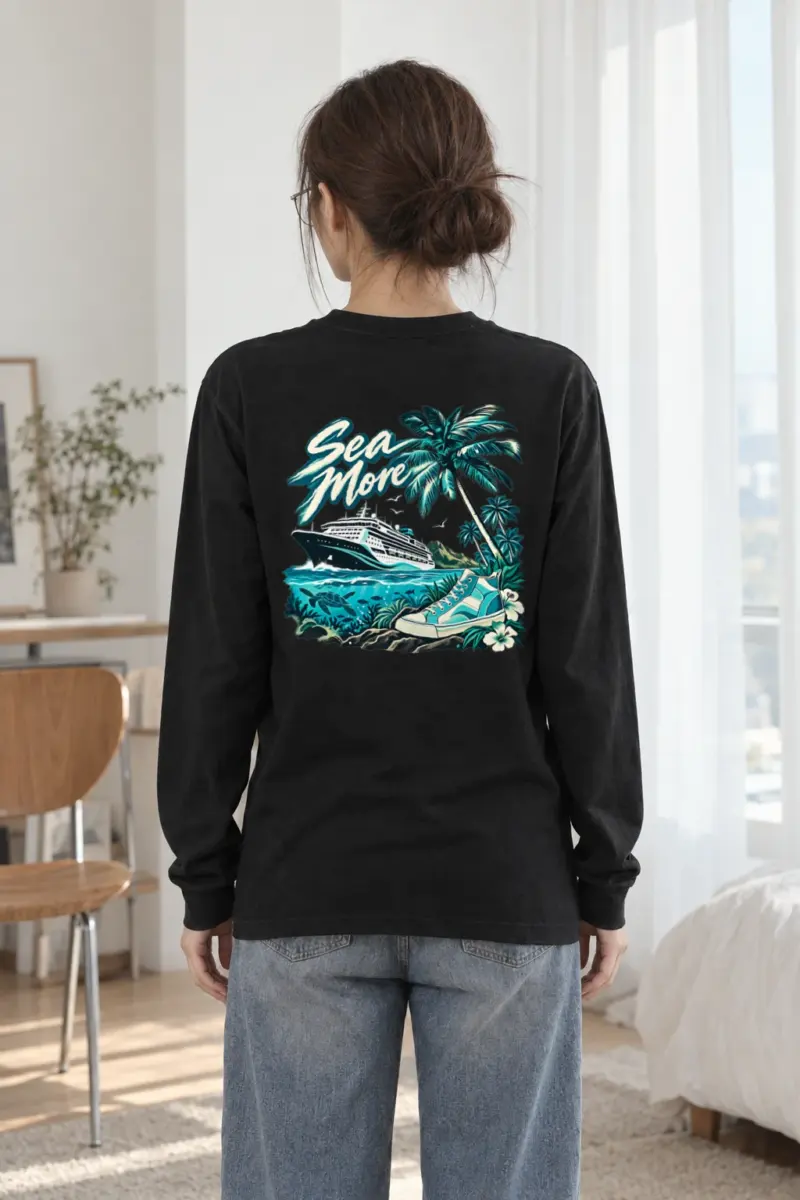 "Sea More" Unisex Longsleeve T-shirt