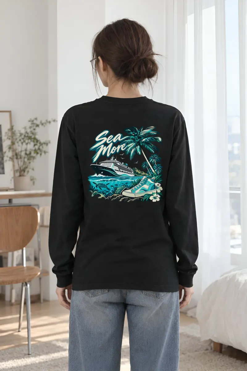 "Sea More" Unisex Longsleeve T-shirt