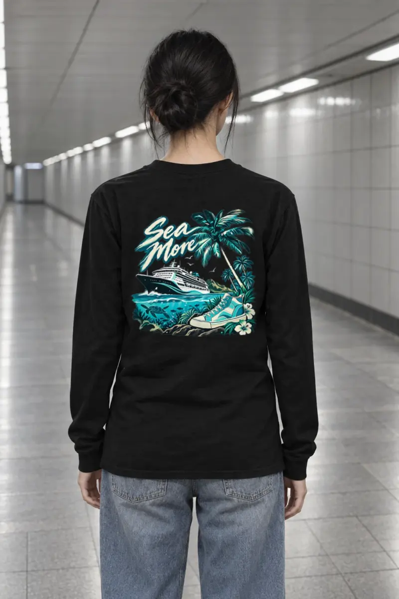 "Sea More" Unisex Longsleeve T-shirt