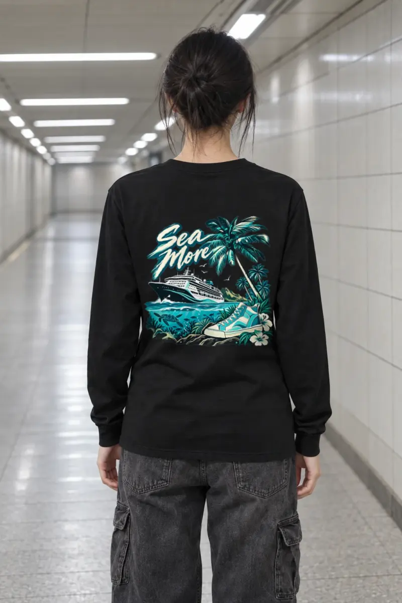"Sea More" Unisex Longsleeve T-shirt