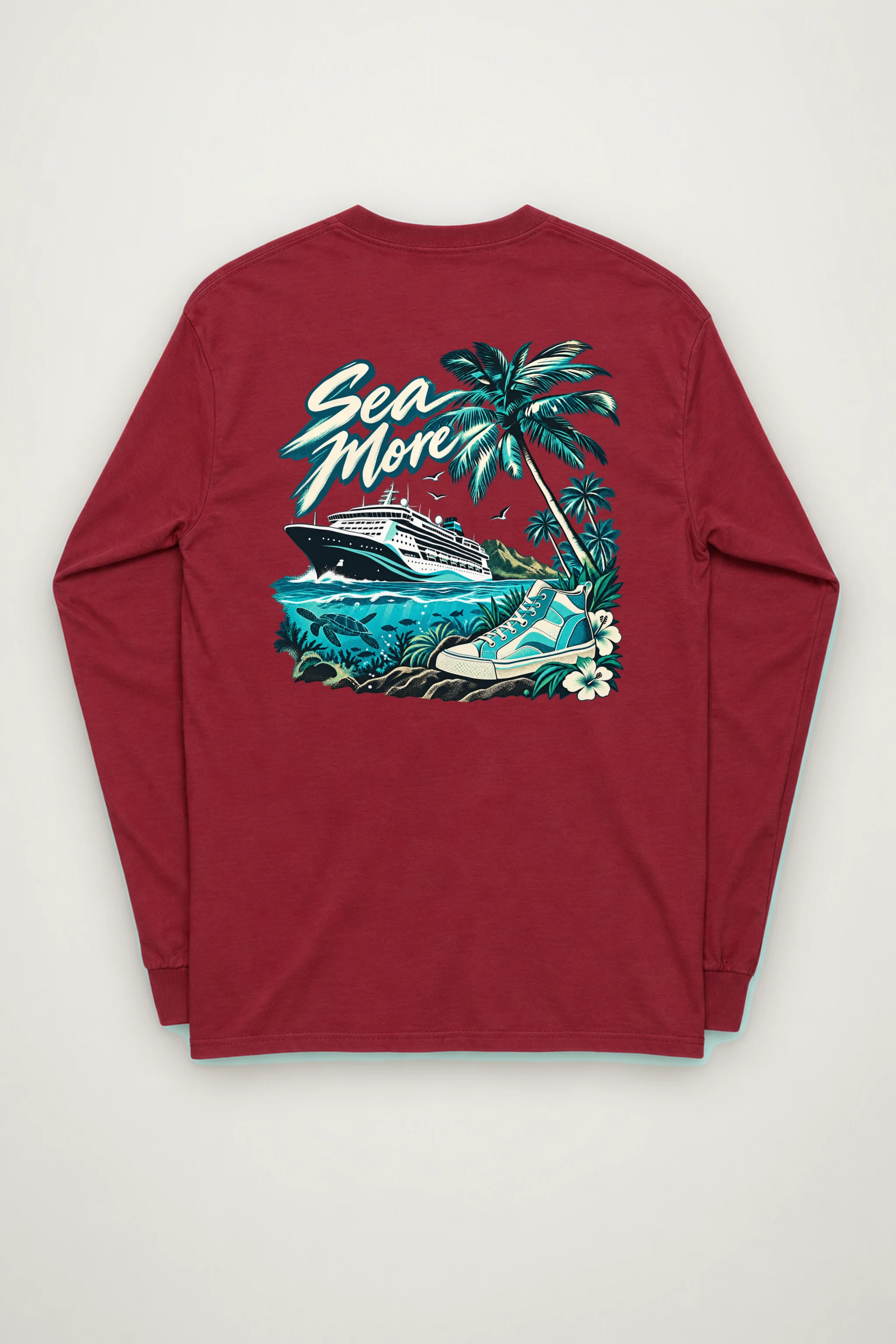 "Sea More" Unisex Longsleeve T-shirt