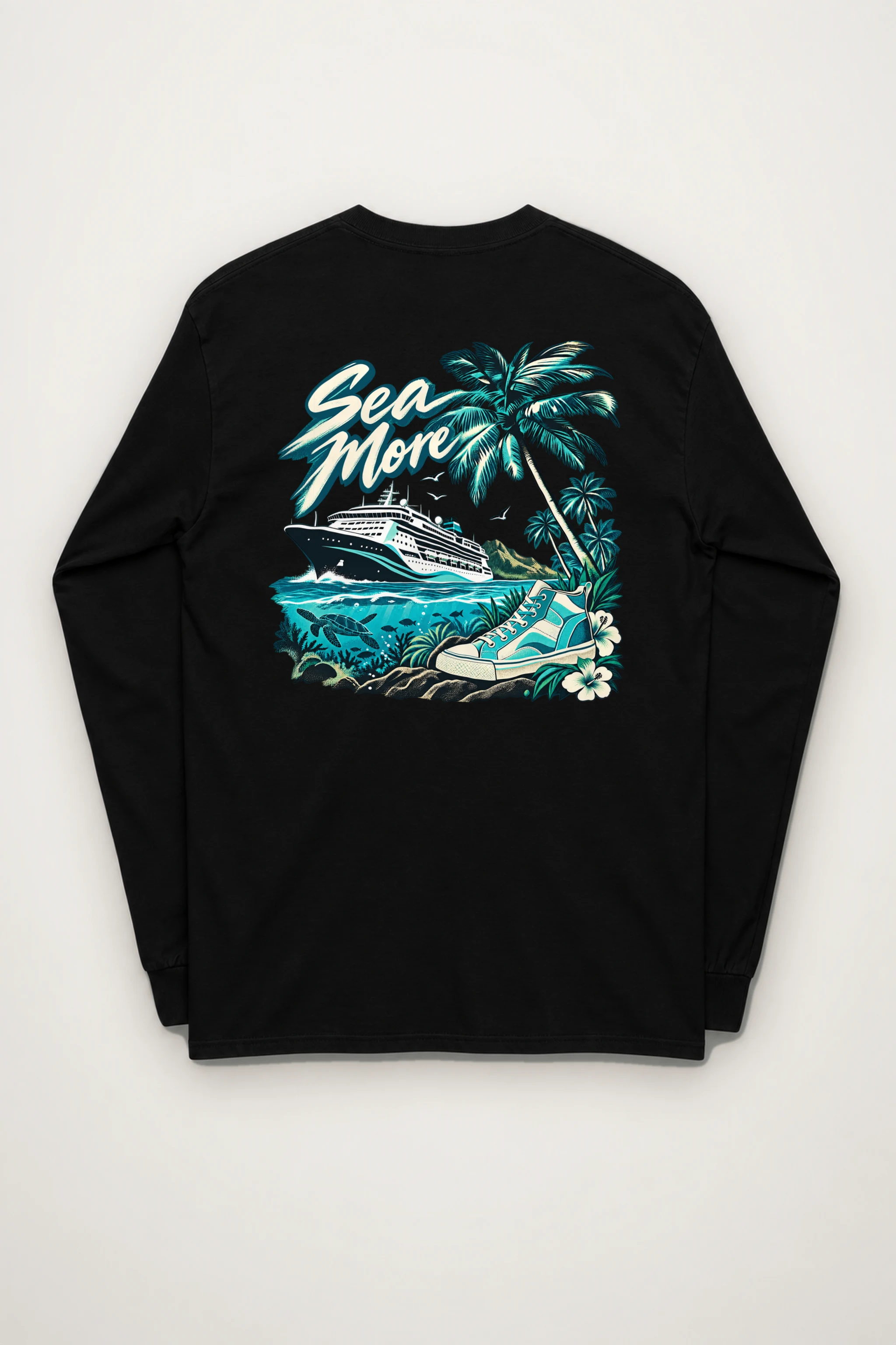 "Sea More" Unisex Longsleeve T-shirt