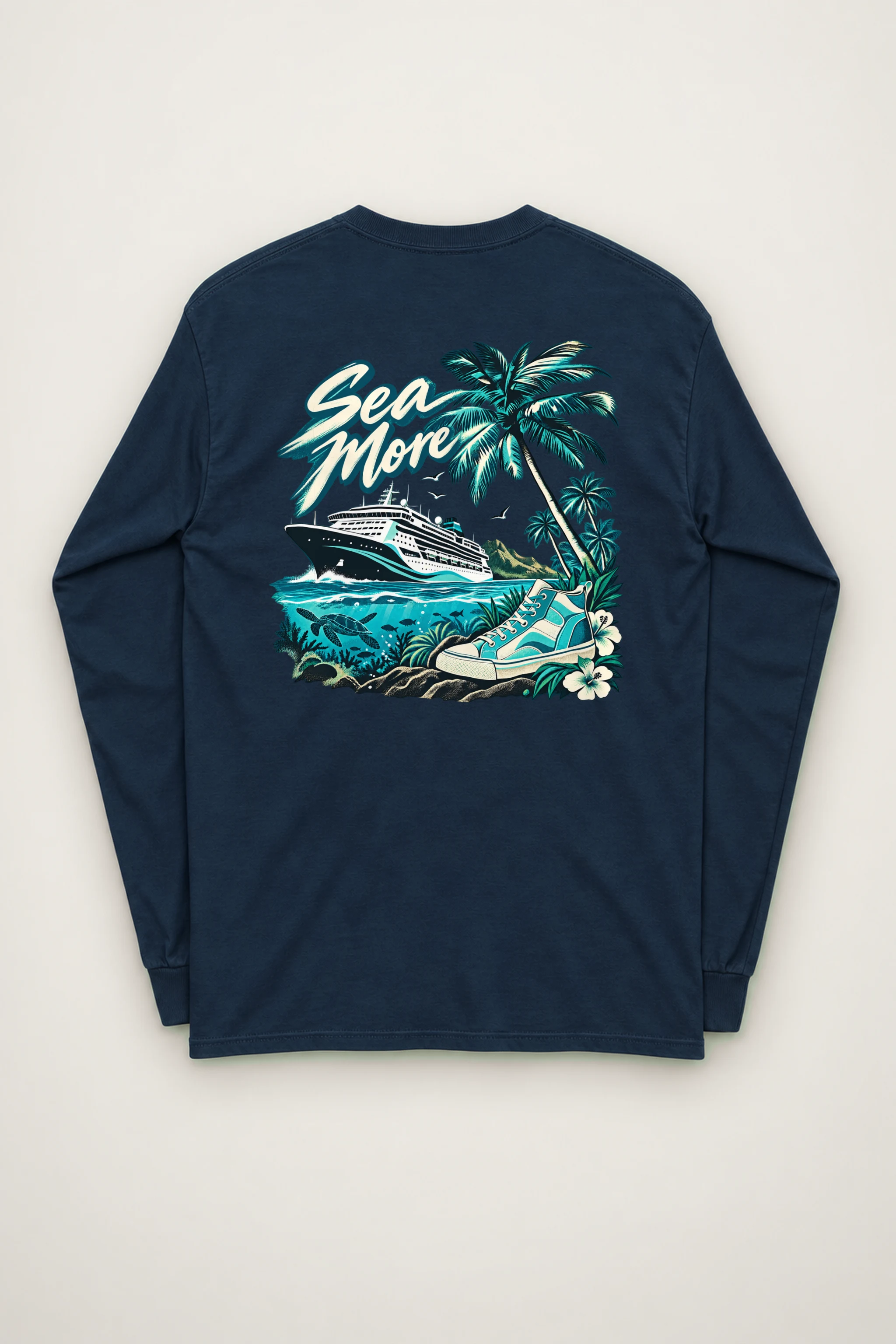 "Sea More" Unisex Longsleeve T-shirt