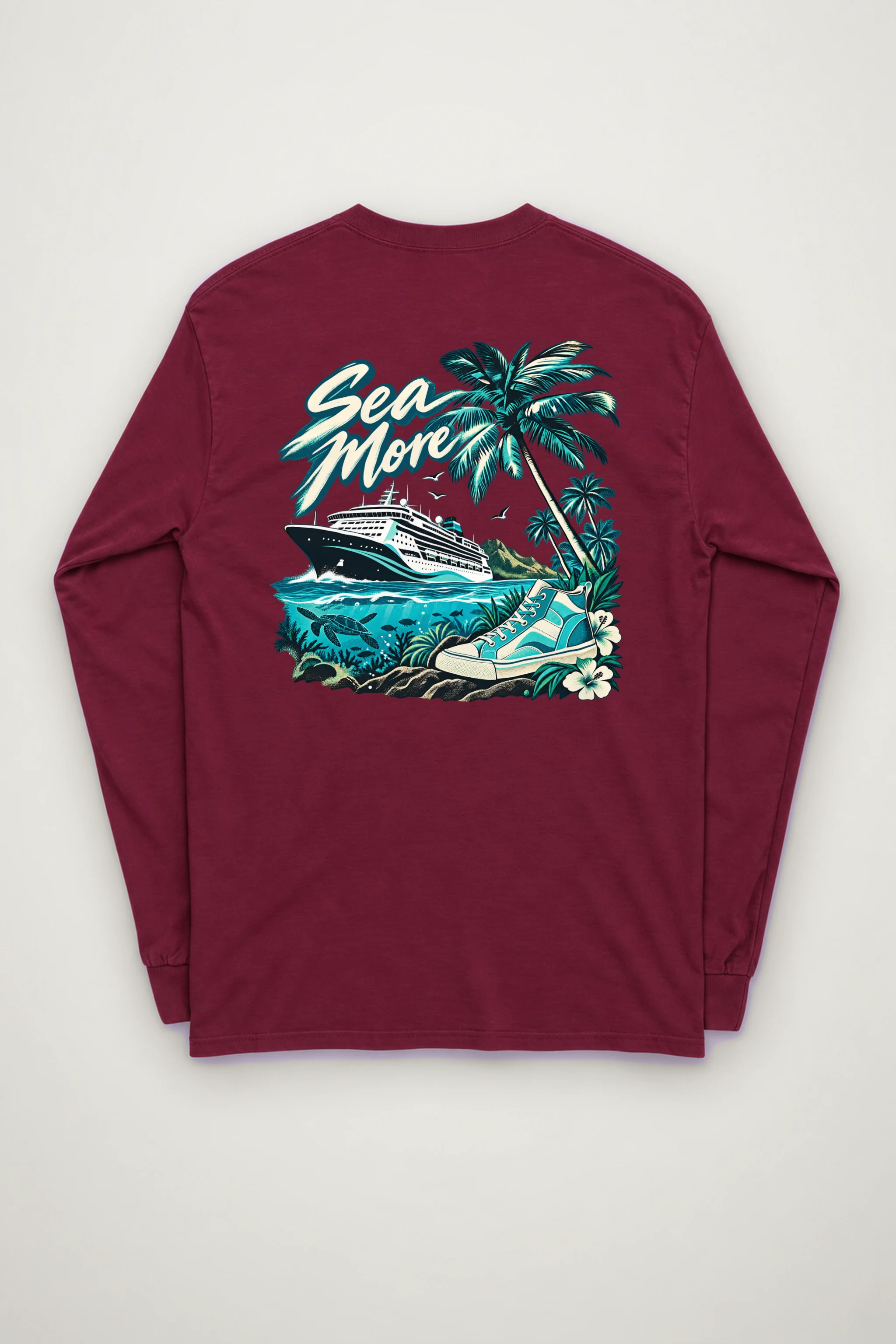 "Sea More" Unisex Longsleeve T-shirt