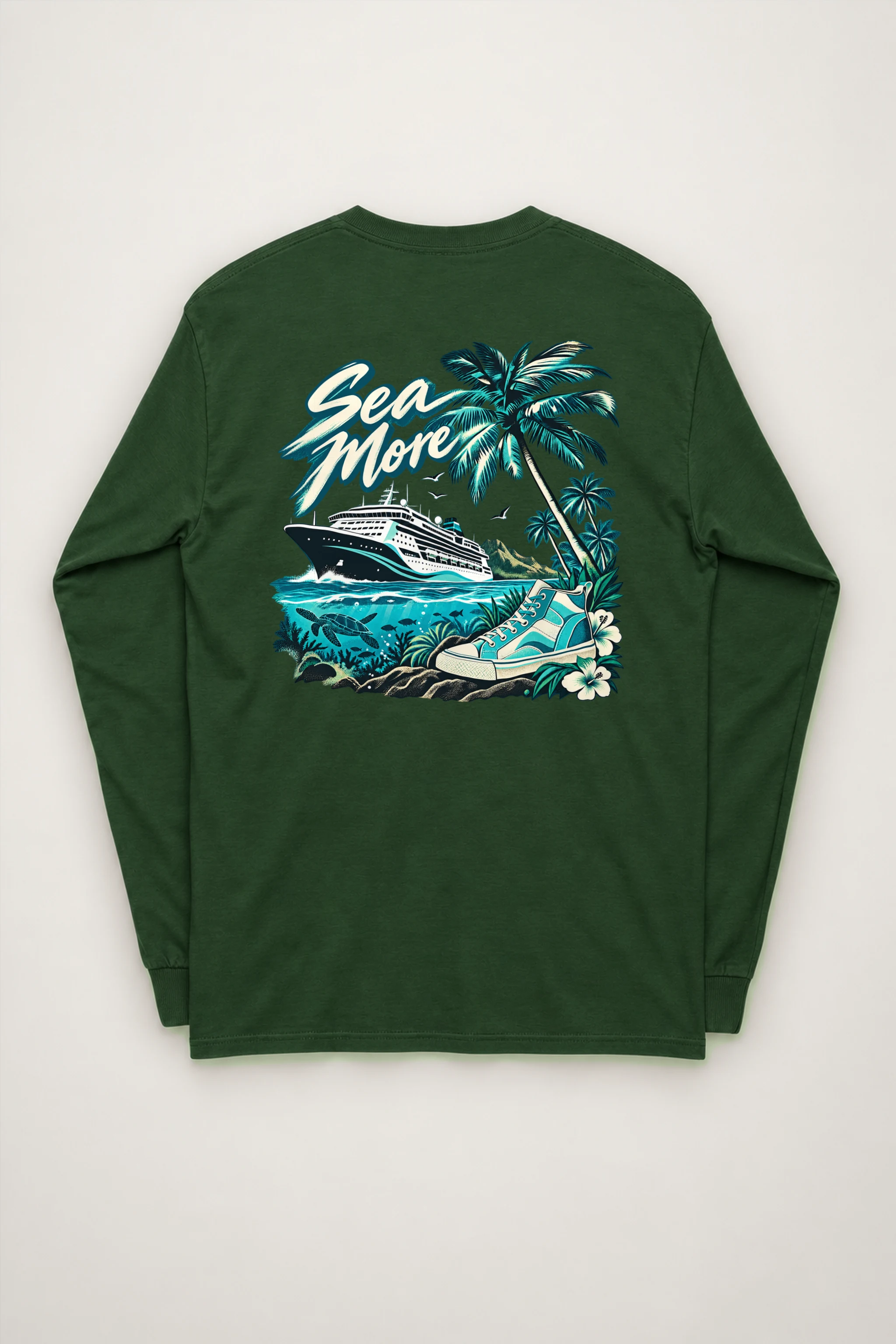 "Sea More" Unisex Longsleeve T-shirt