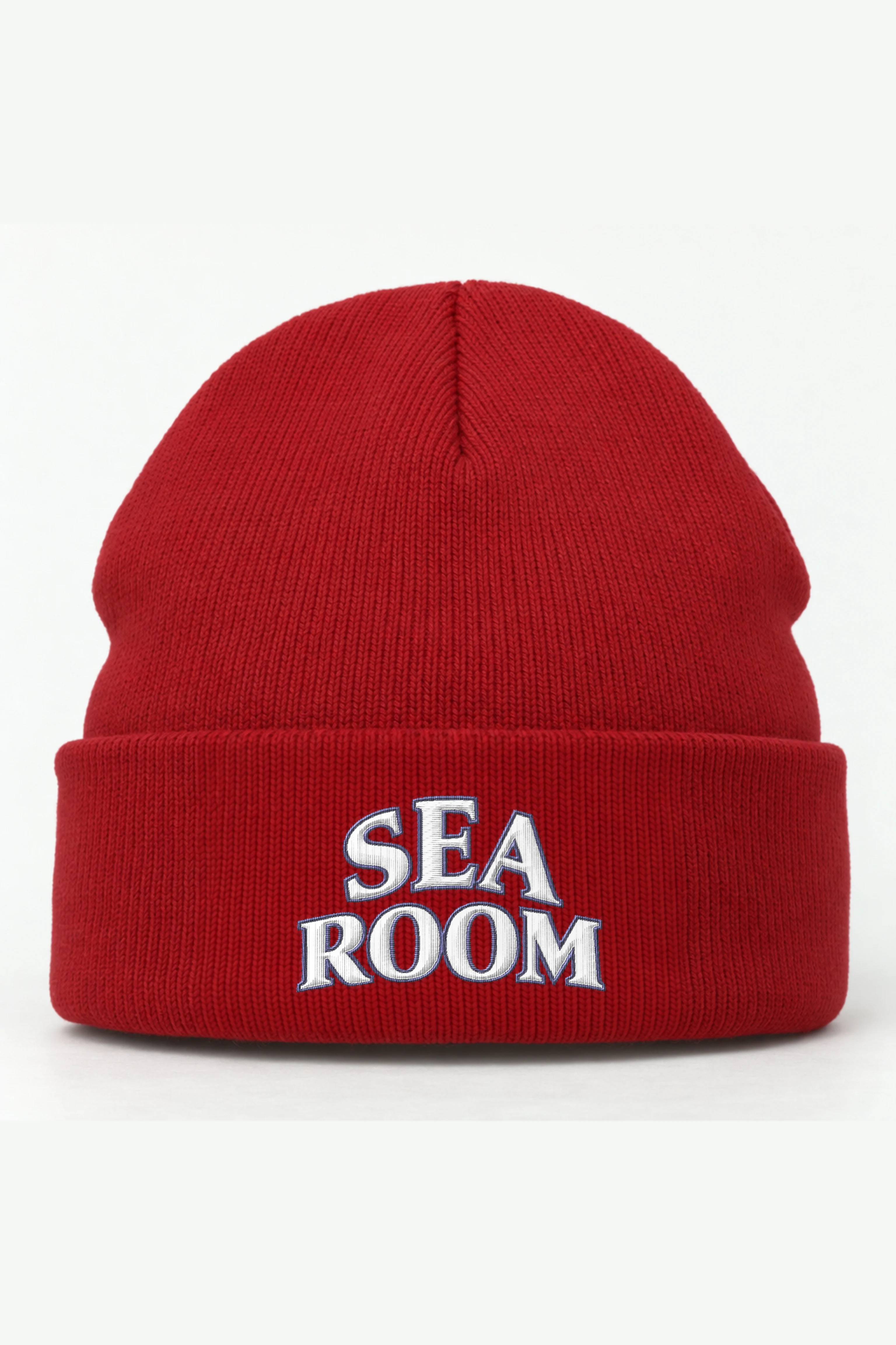 "Sea Room" Cuffed Beanie · Embroidered
