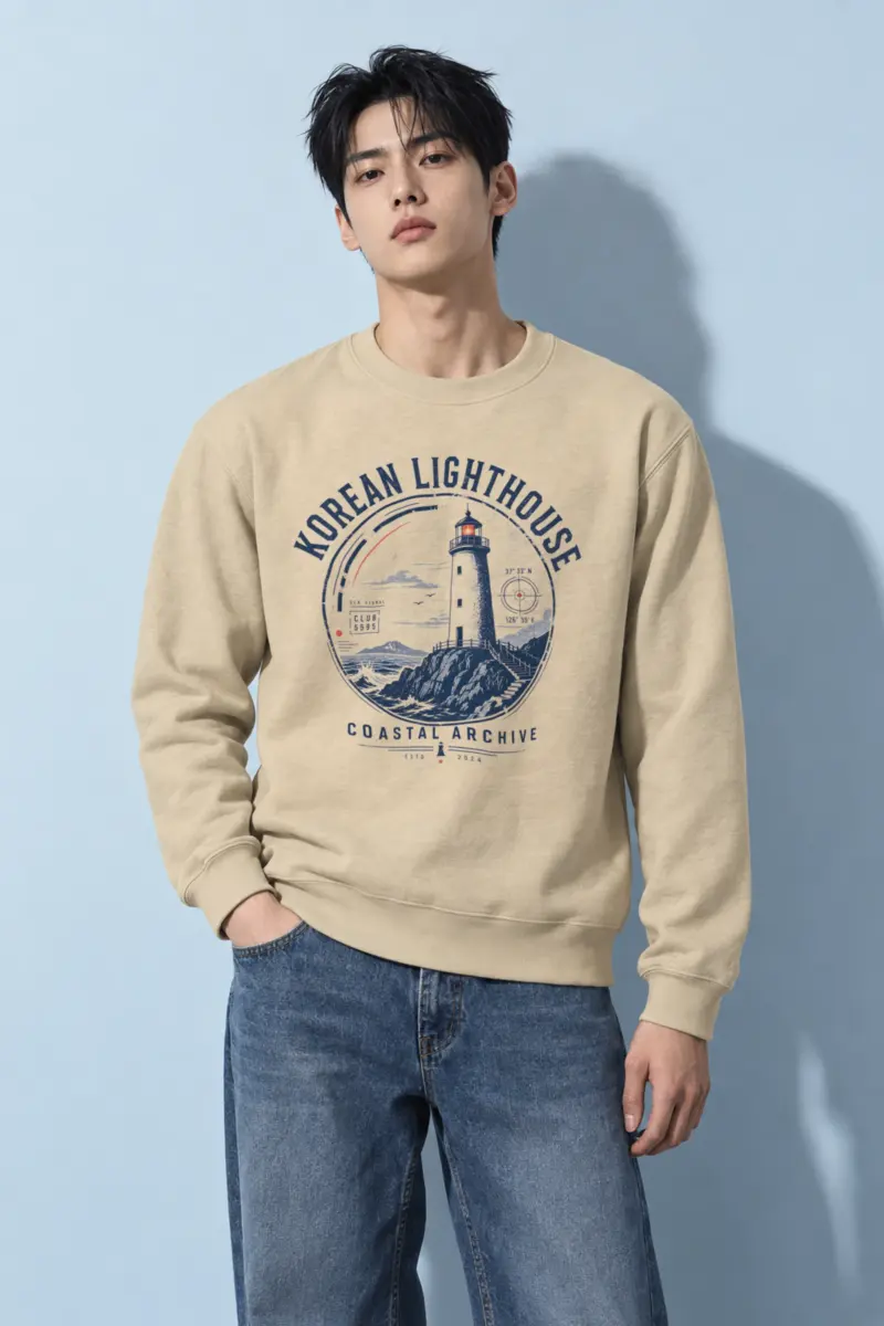 "Sea Signal Club" Heavy Blend Unisex Crewneck Sweatshirt