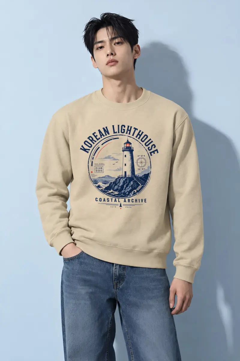 "Sea Signal Club" Heavy Blend Unisex Crewneck Sweatshirt