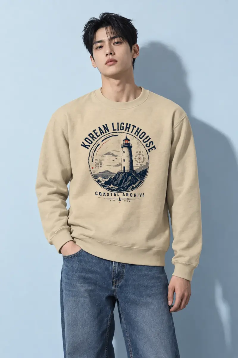 "Sea Signal Club" Heavy Blend Unisex Crewneck Sweatshirt