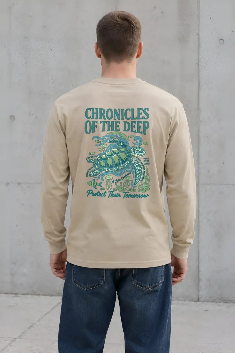 "Sea Turtle Chronicles" Unisex Longsleeve T-shirt