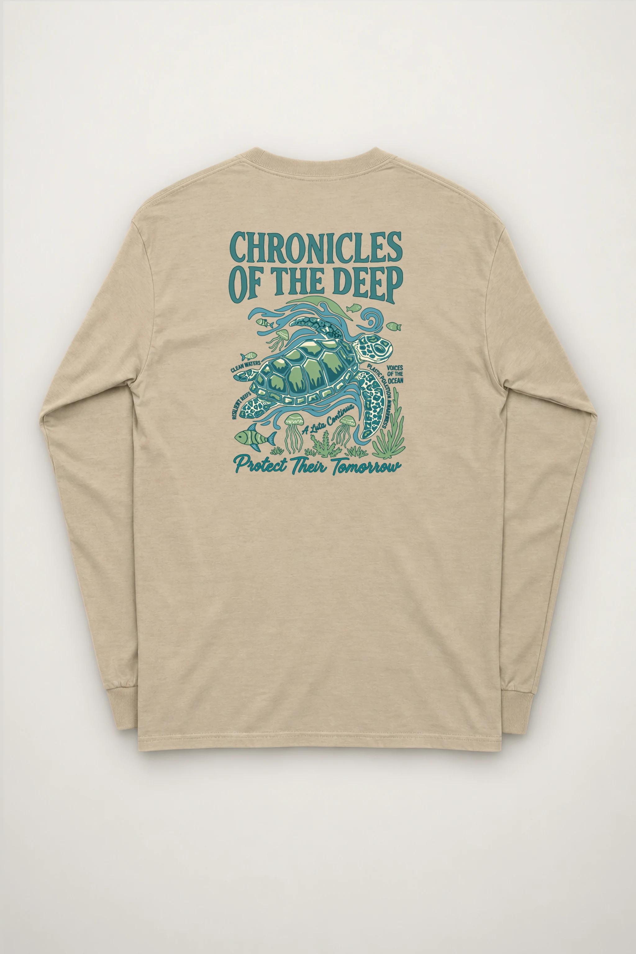 "Sea Turtle Chronicles" Unisex Longsleeve T-shirt