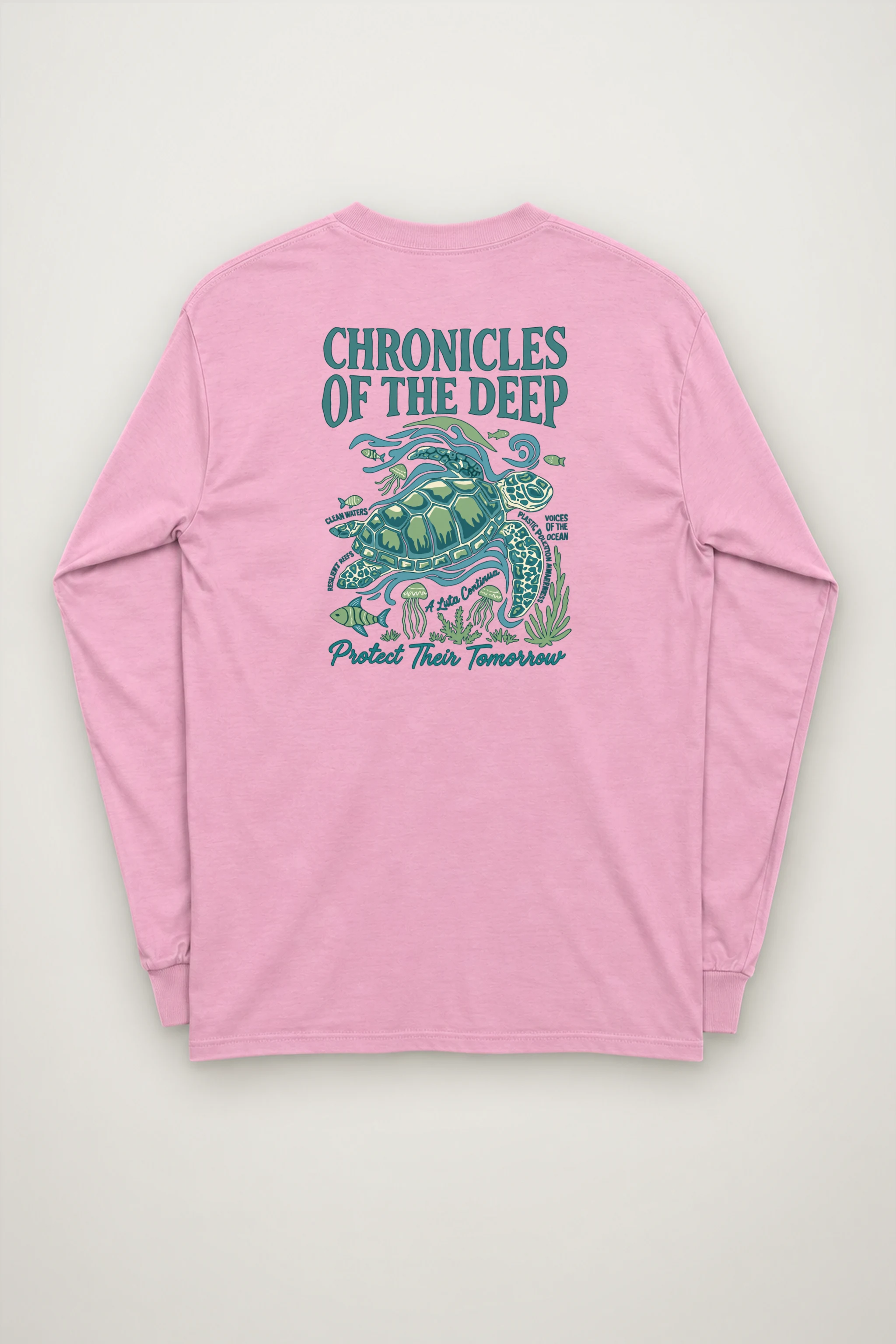 "Sea Turtle Chronicles" Unisex Longsleeve T-shirt