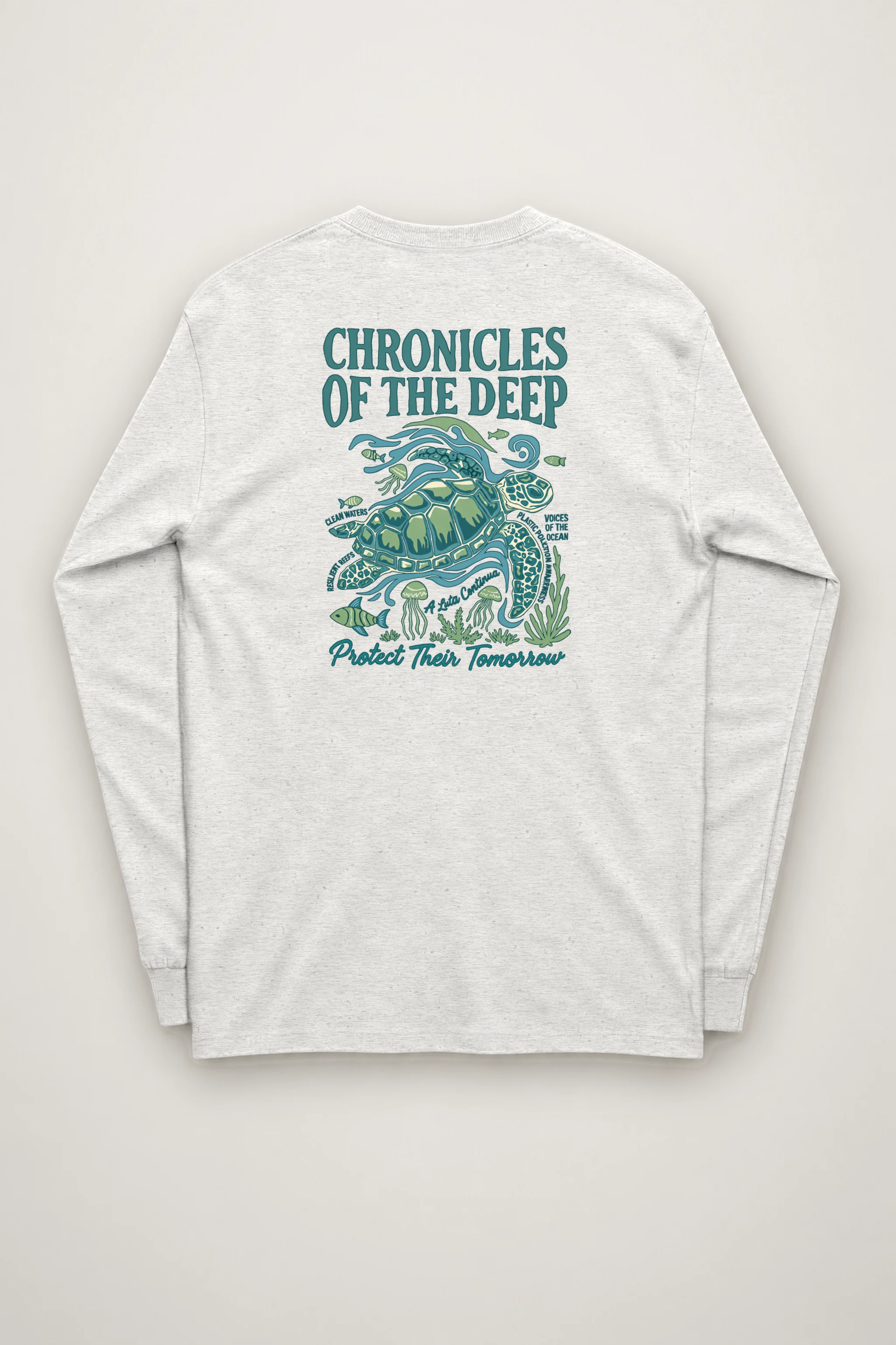 "Sea Turtle Chronicles" Unisex Longsleeve T-shirt