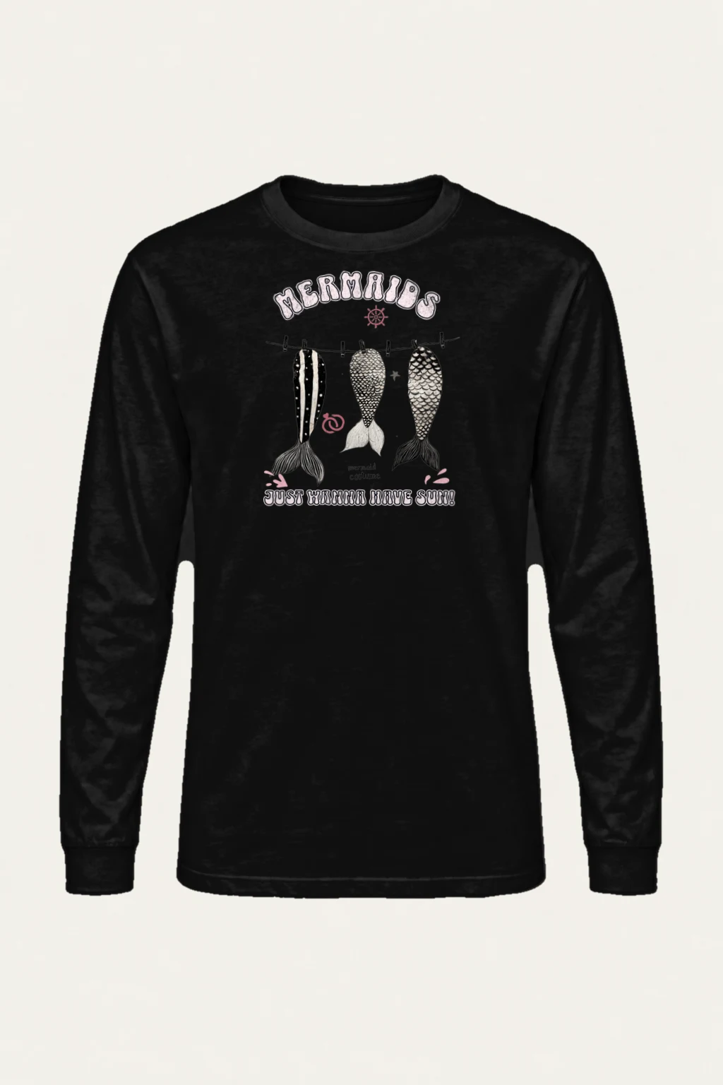 "Seas The Day" Unisex Longsleeve T-shirt | Gildan 2400