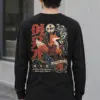 "Seated Fox Coffee" Unisex Longsleeve T-shirt | Gildan 2400