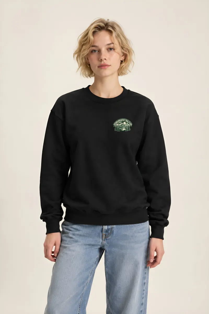"Second Breakfast Trail Club" Heavy Blend Unisex Crewneck Sweatshirt