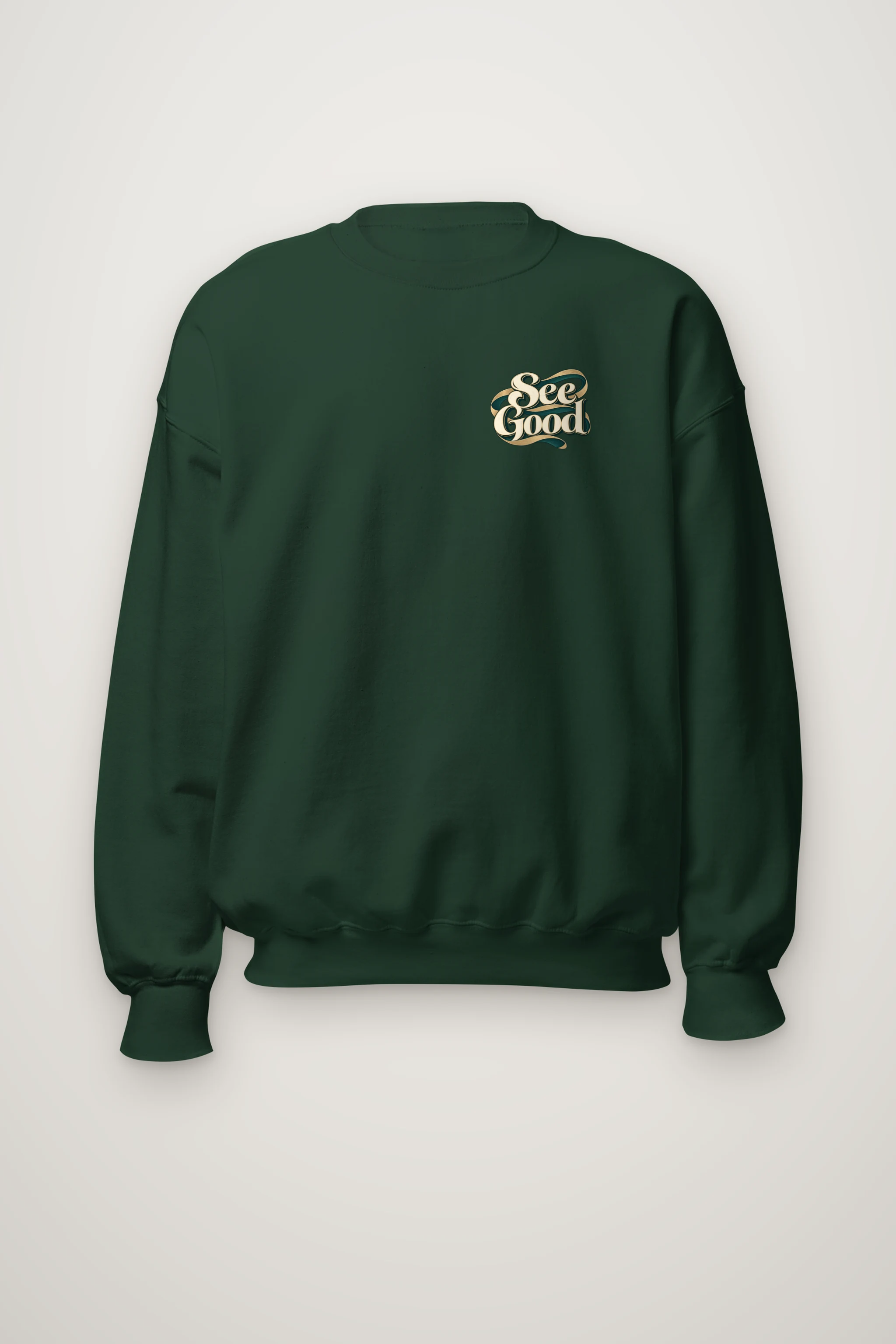 "See Good Drum" Heavy Blend Unisex Crewneck Sweatshirt