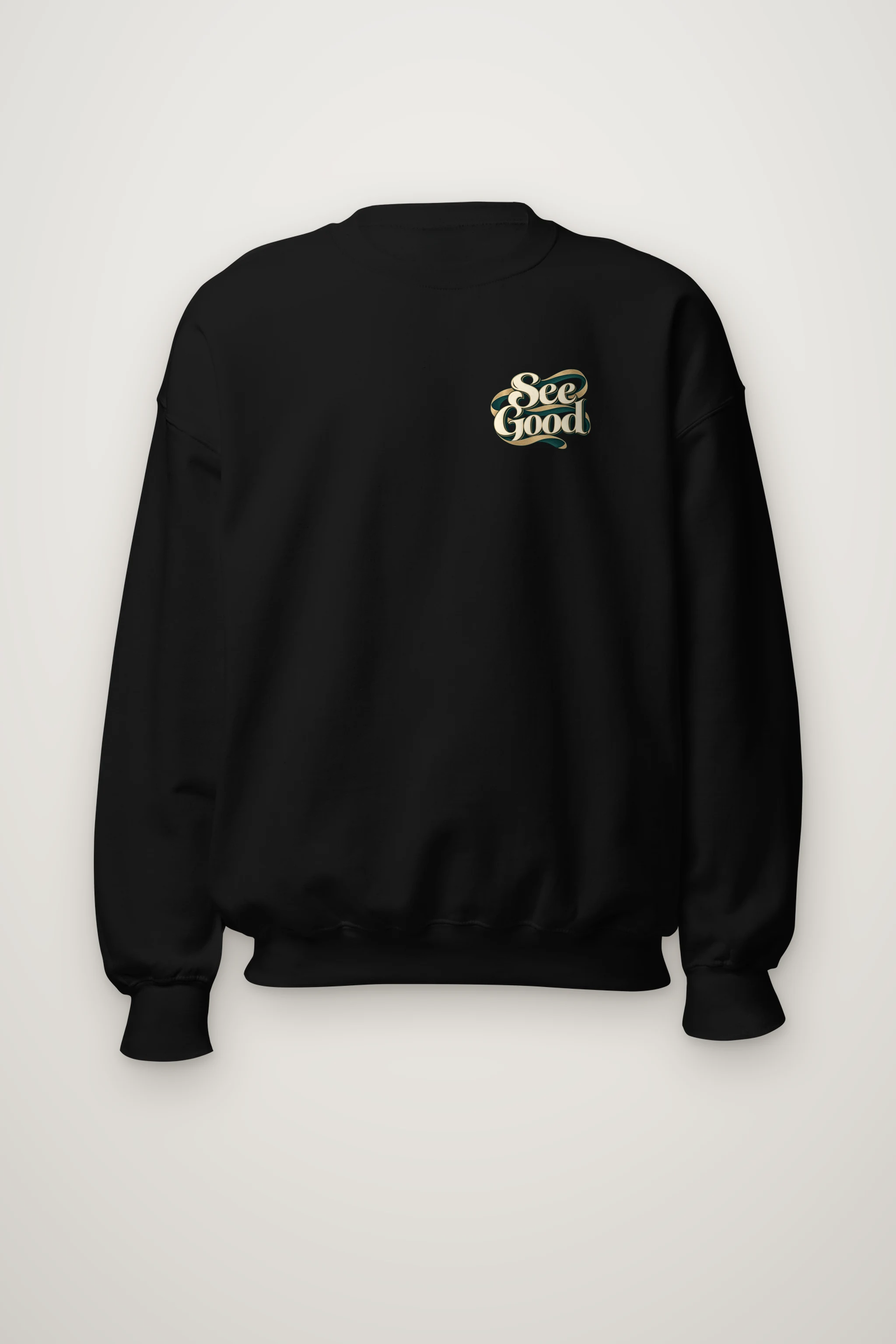 "See Good Drum" Heavy Blend Unisex Crewneck Sweatshirt