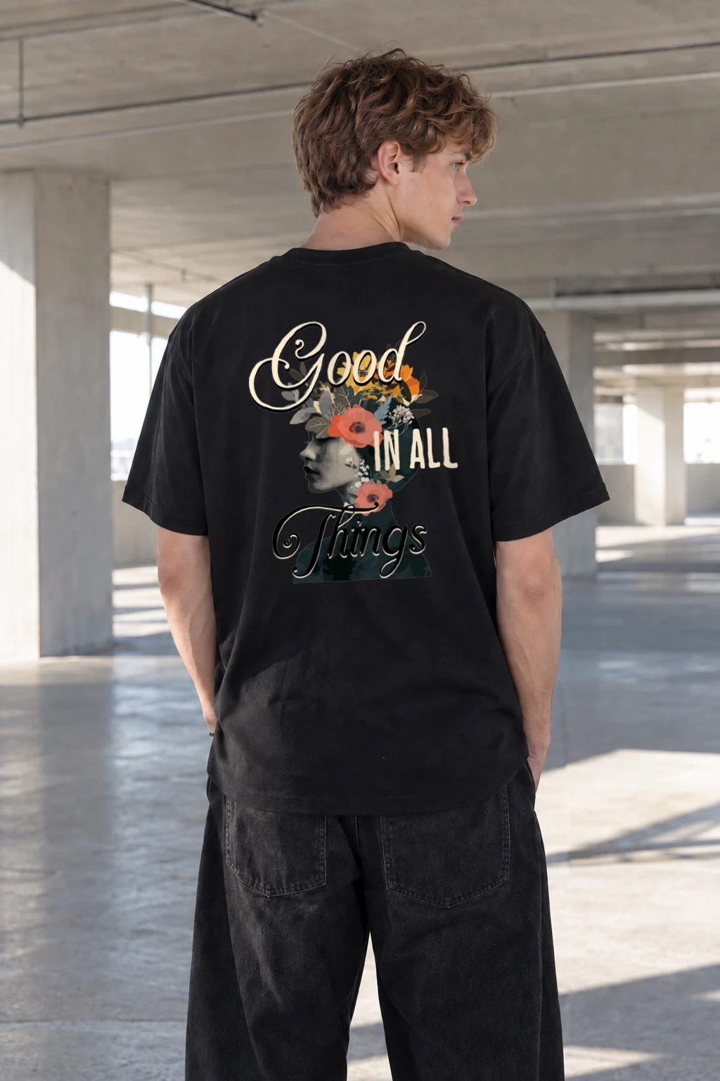 "See Good" Heavyweight Unisex Crewneck T-shirt | Gildan 5000