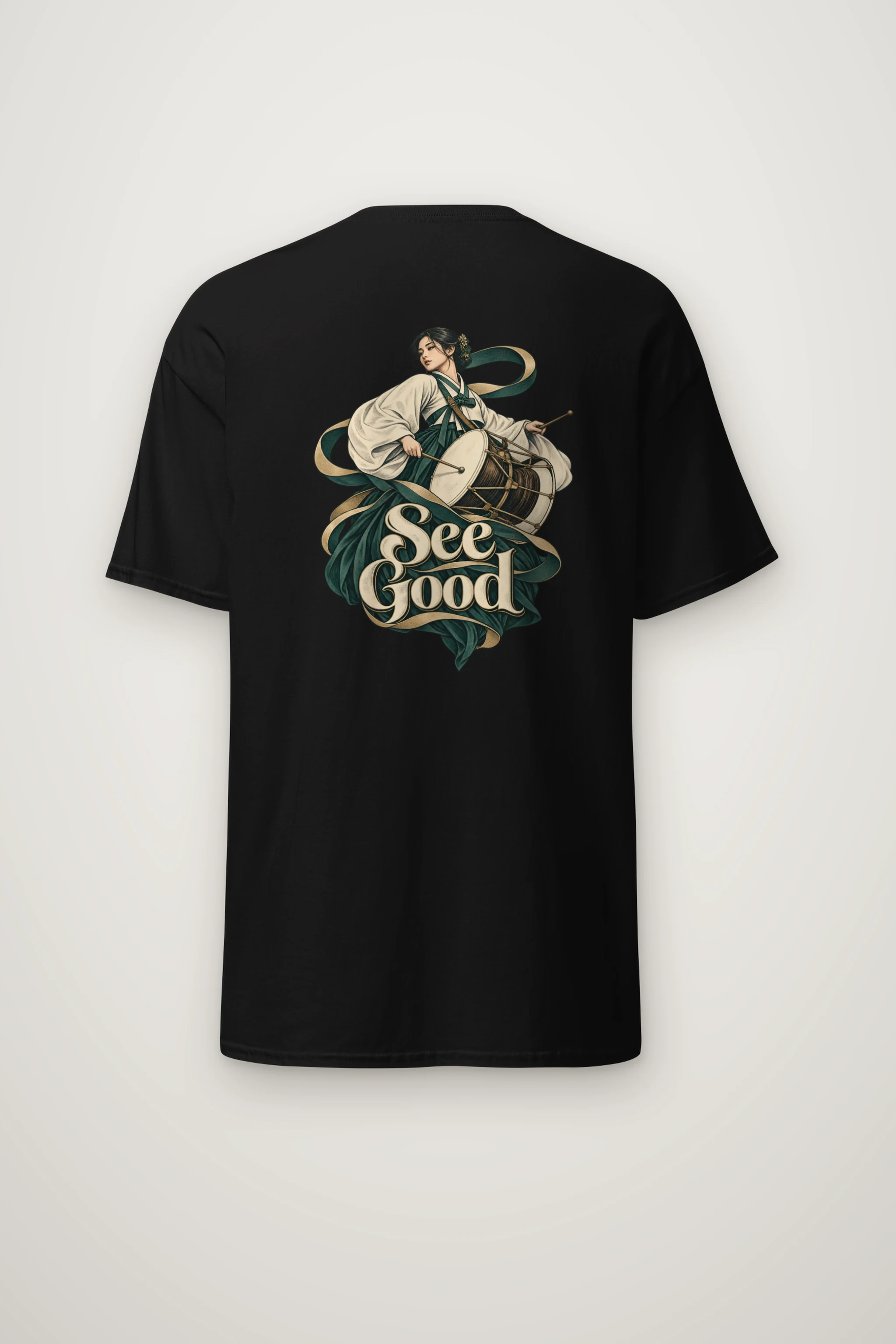 "See Good" Heavyweight Unisex Crewneck T-shirt