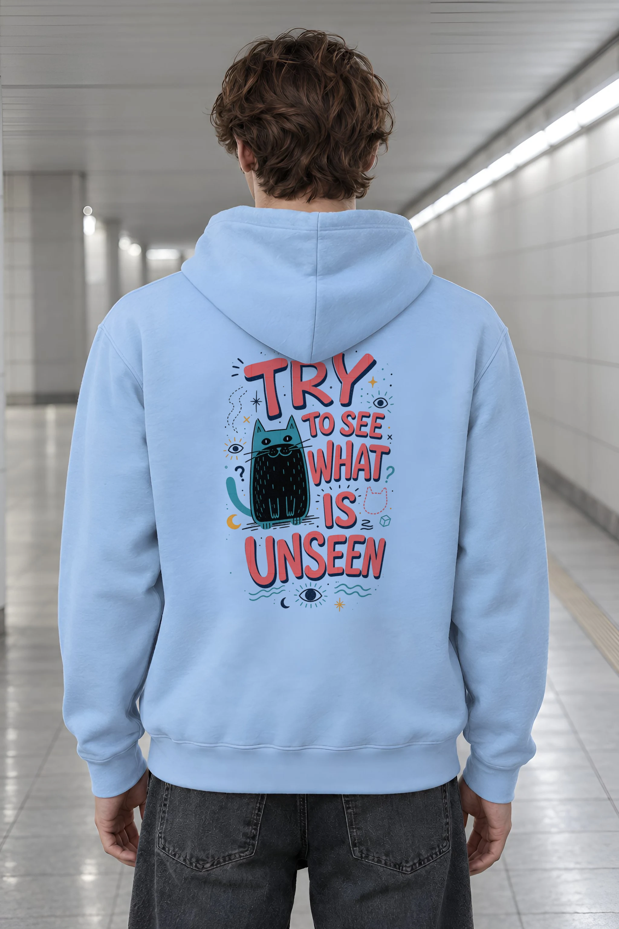 "See The Unseen" 1 Pullover Hoodie