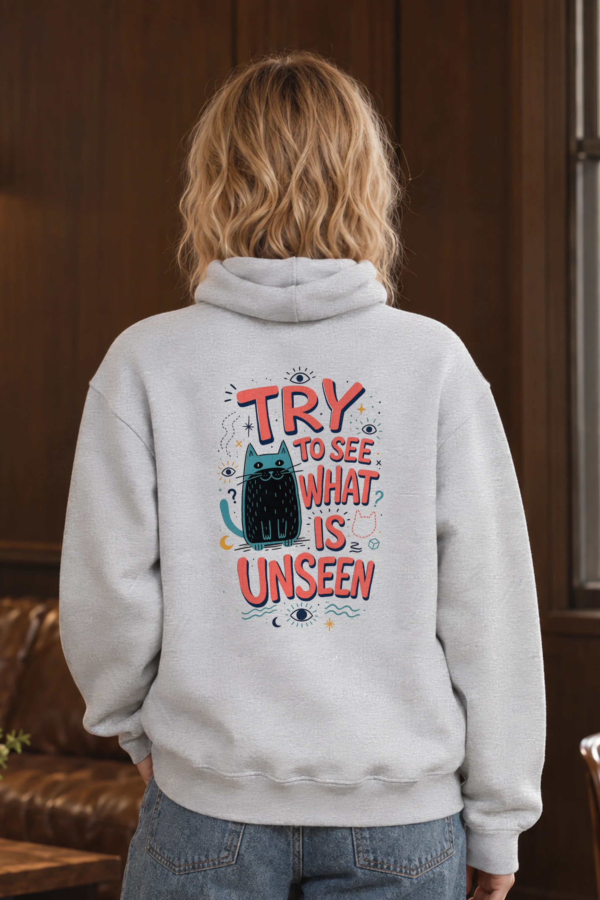 "See The Unseen" 1 Pullover Hoodie