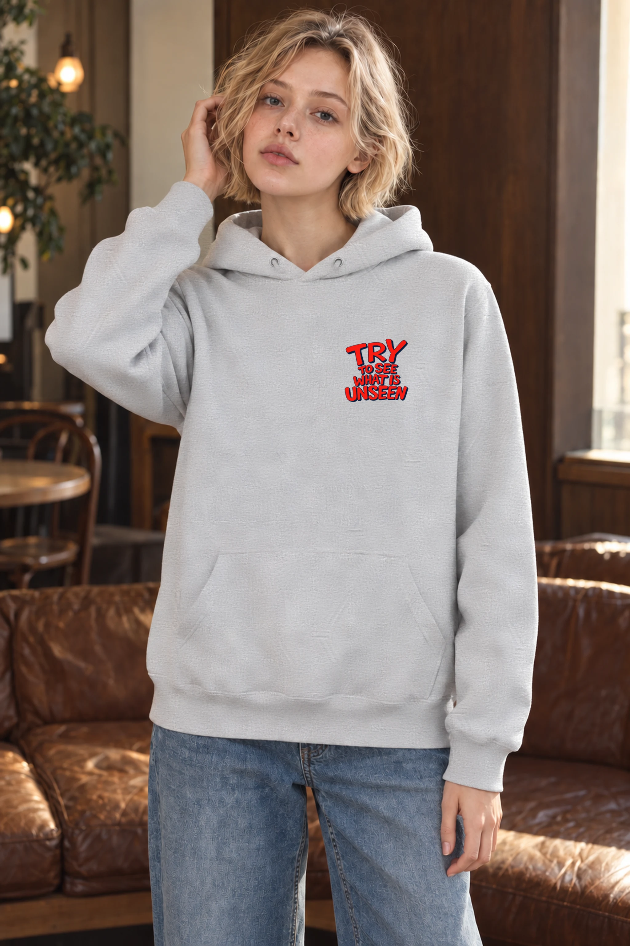 "See The Unseen" 1 Pullover Hoodie