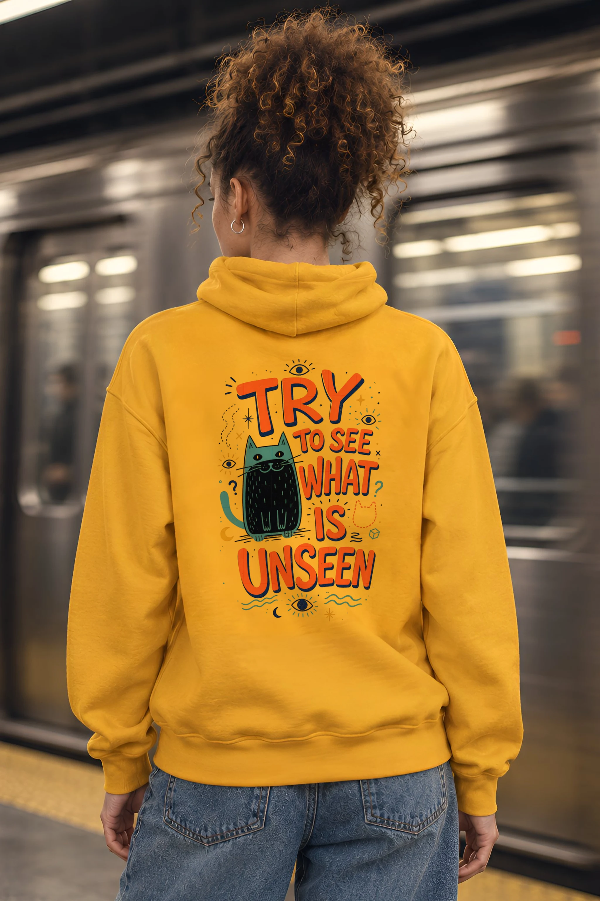 "See The Unseen" 1 Pullover Hoodie