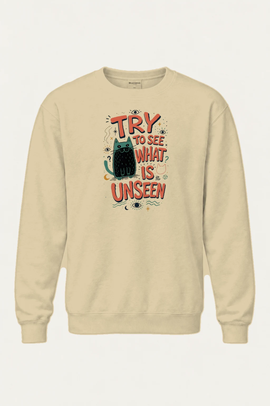 "See What Is Unseen" Heavy Blend Unisex Crewneck Sweatshirt | Gildan 18000