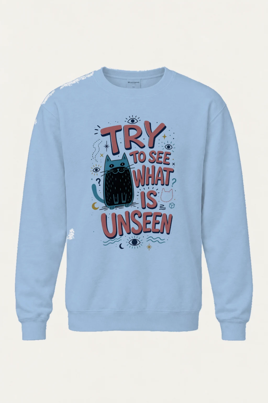 "See What Is Unseen" Heavy Blend Unisex Crewneck Sweatshirt | Gildan 18000