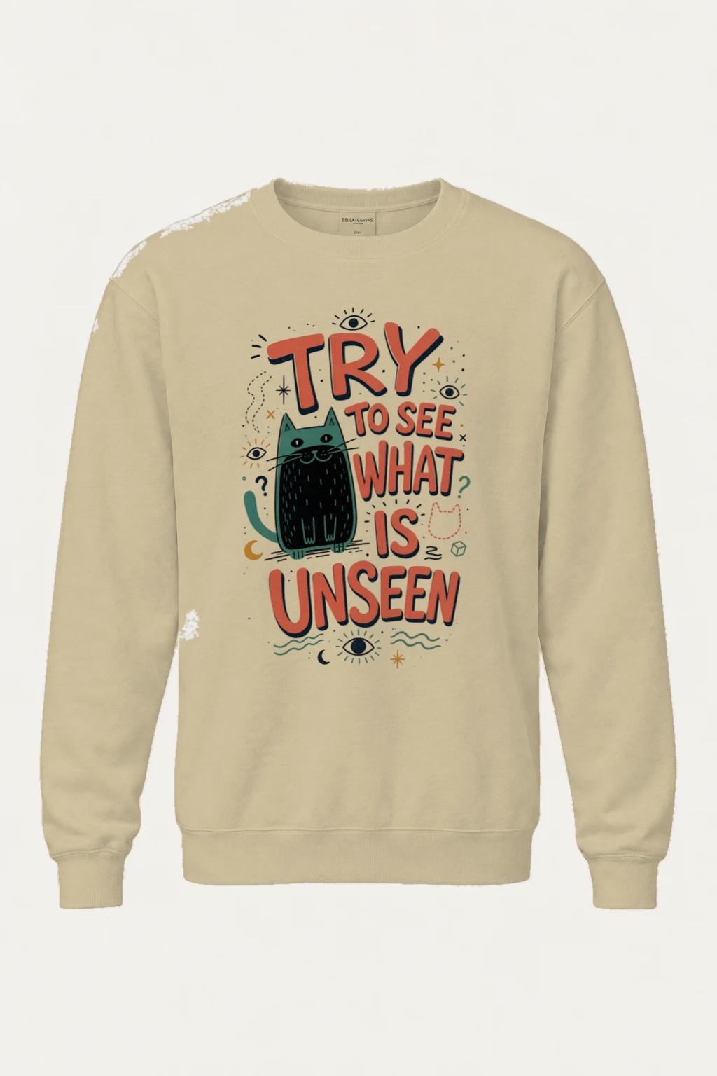 "See What Is Unseen" Heavy Blend Unisex Crewneck Sweatshirt | Gildan 18000