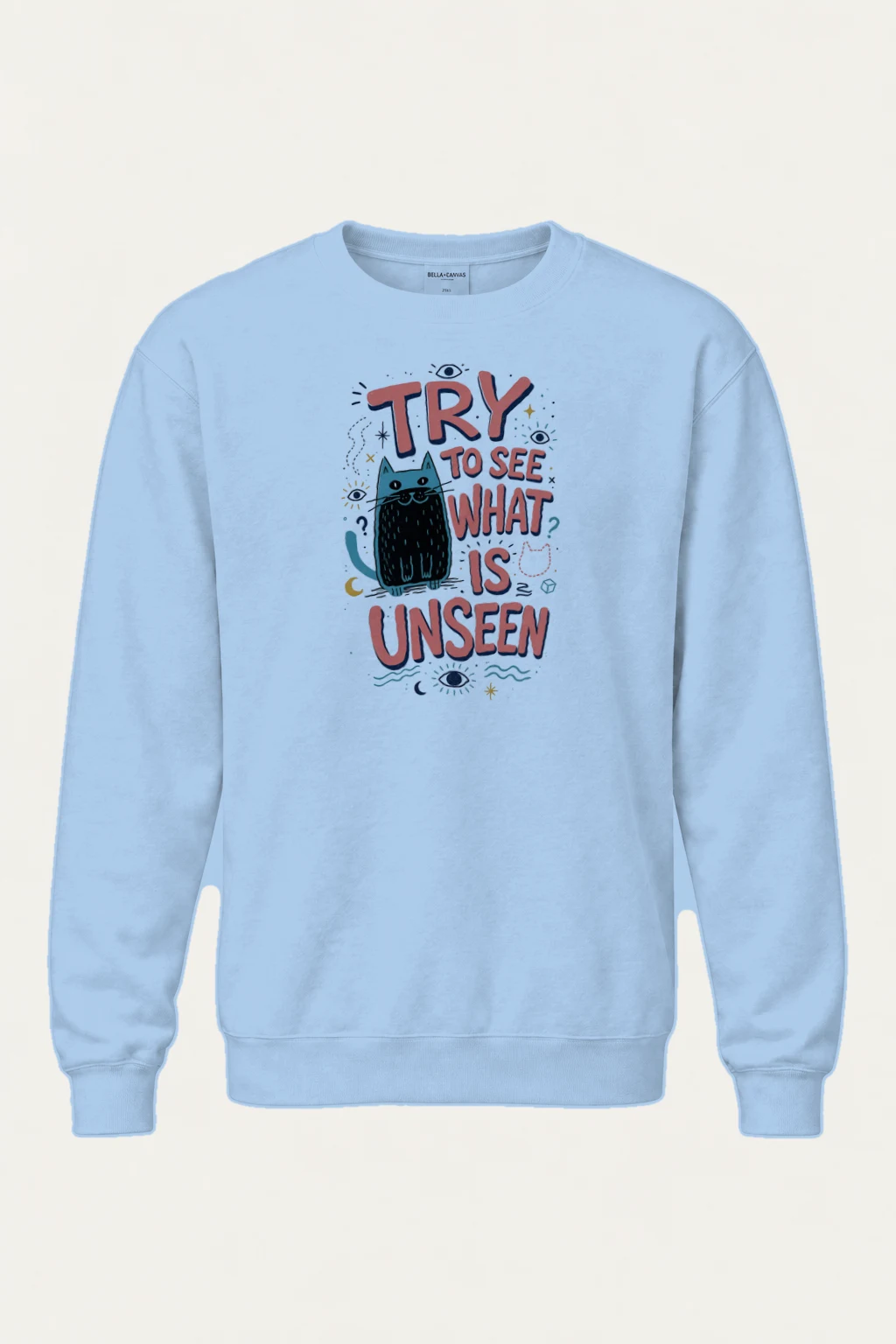 "See What Is Unseen" Heavy Blend Unisex Crewneck Sweatshirt | Gildan 18000