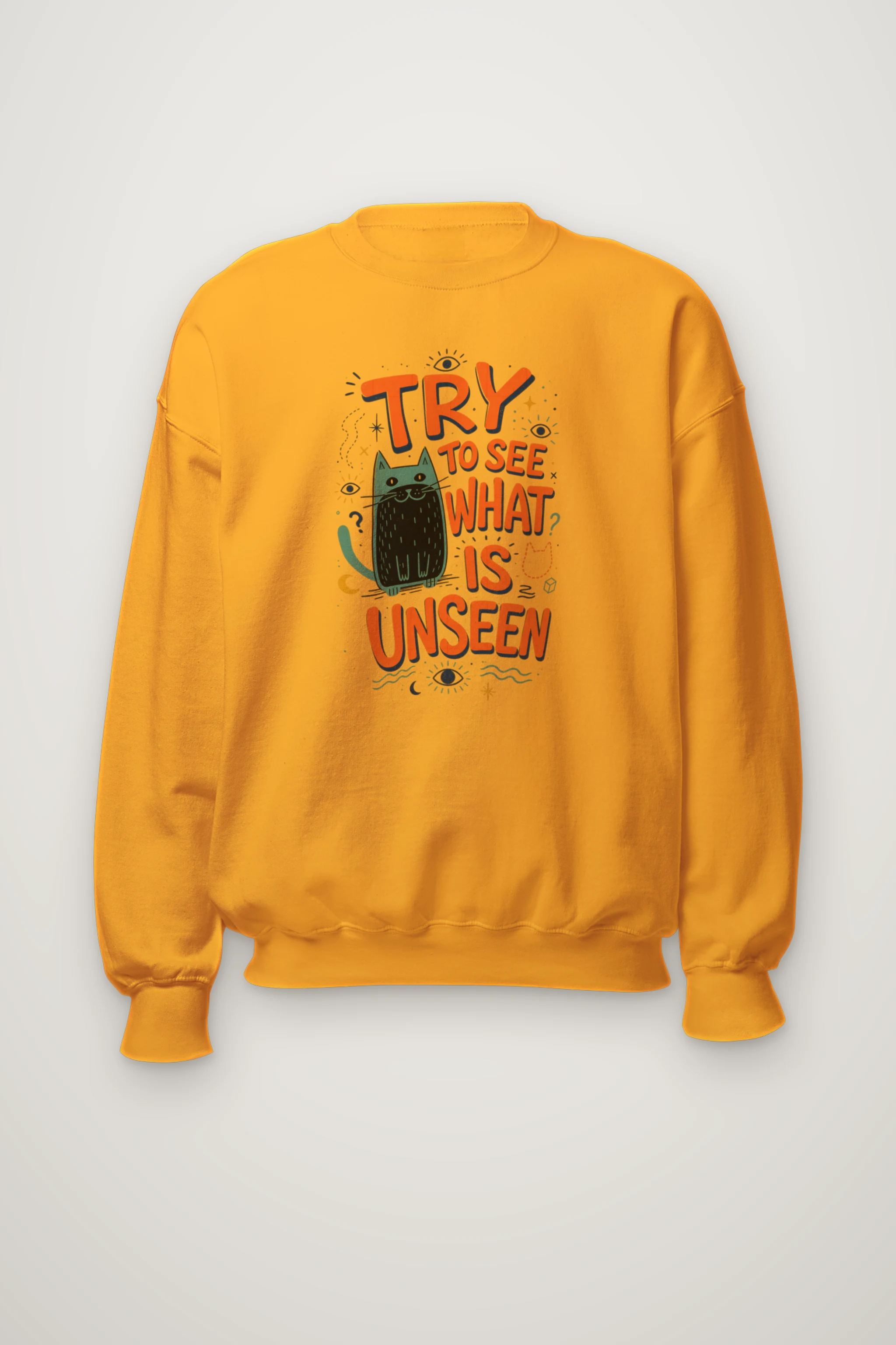 "See What Is Unseen" Heavy Blend Unisex Crewneck Sweatshirt