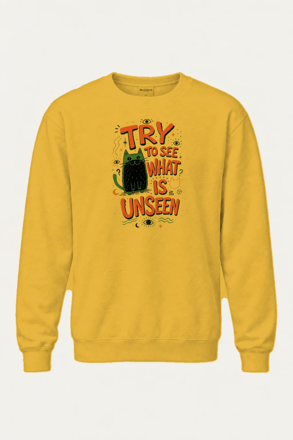 "See What Is Unseen" Heavy Blend Unisex Crewneck Sweatshirt | Gildan 18000