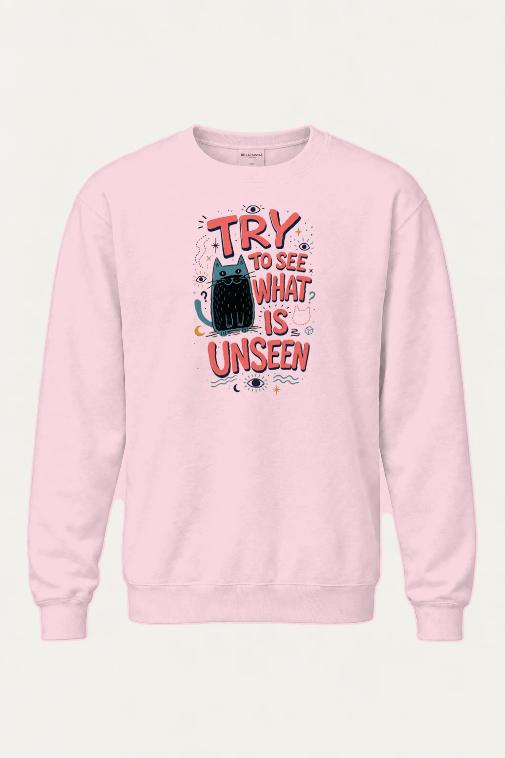 "See What Is Unseen" Heavy Blend Unisex Crewneck Sweatshirt | Gildan 18000