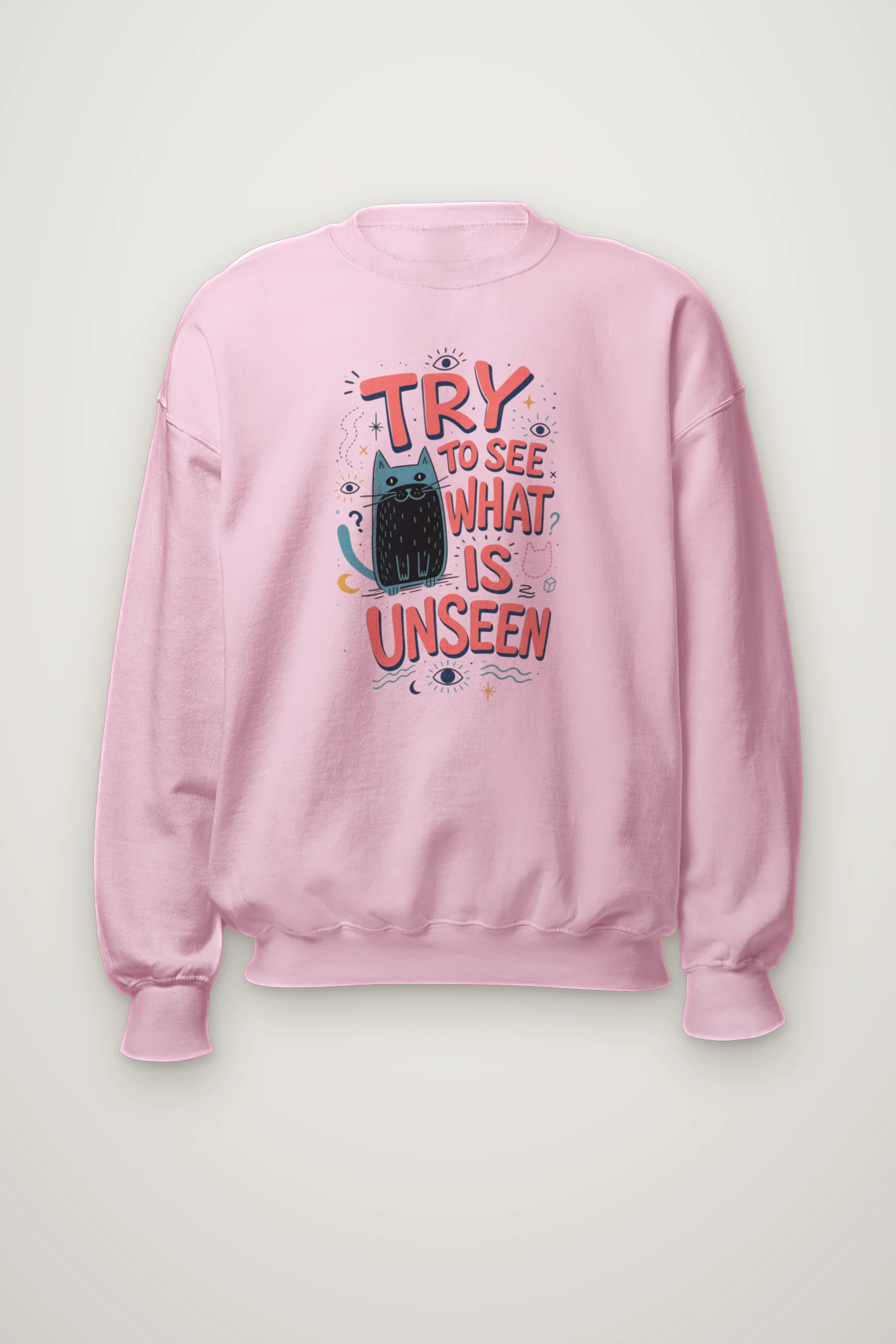 "See What Is Unseen" Heavy Blend Unisex Crewneck Sweatshirt