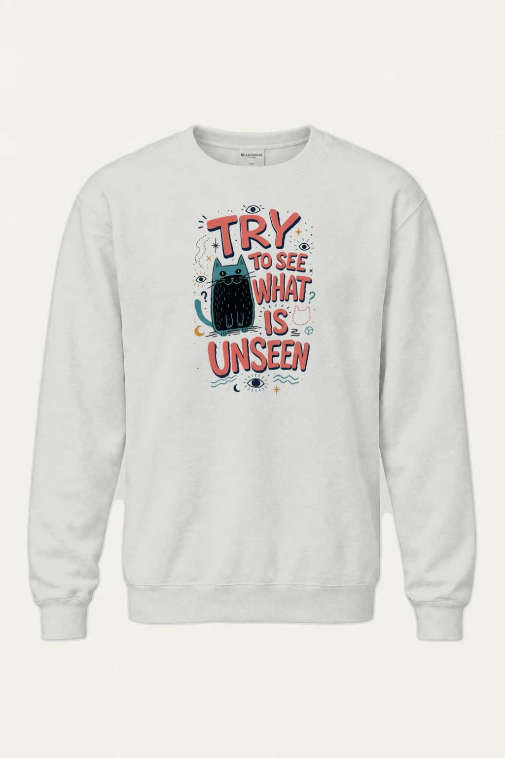 "See What Is Unseen" Heavy Blend Unisex Crewneck Sweatshirt | Gildan 18000