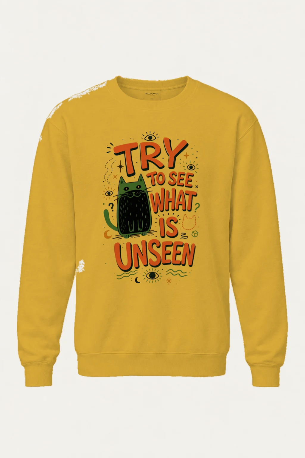 "See What Is Unseen" Heavy Blend Unisex Crewneck Sweatshirt | Gildan 18000