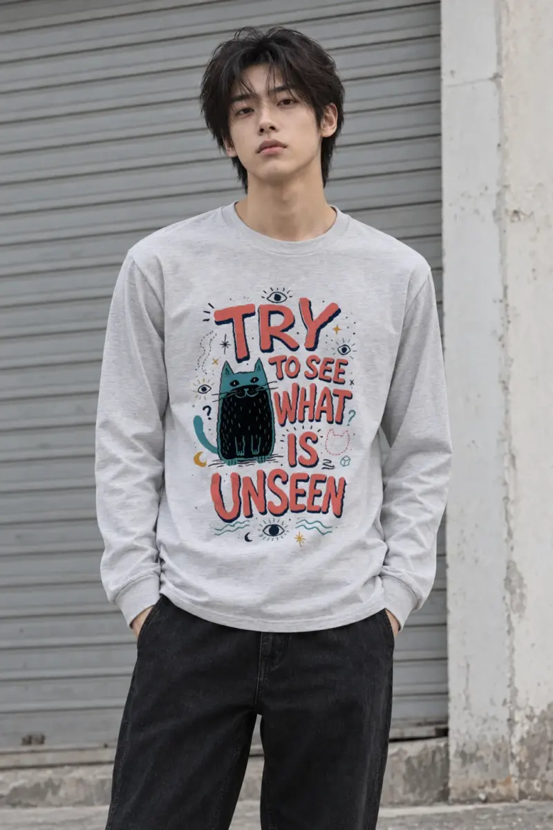 "See What Is Unseen" Unisex Longsleeve T-shirt