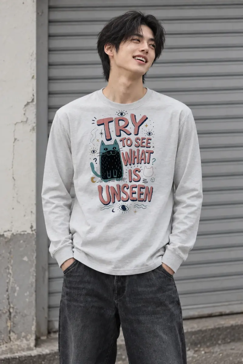 "See What Is Unseen" Unisex Longsleeve T-shirt