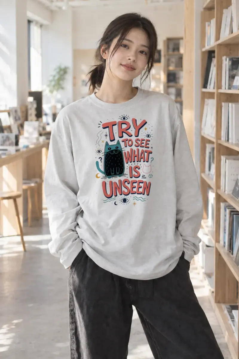 “See What Is Unseen” Unisex Longsleeve T-shirt | Gildan 2400
