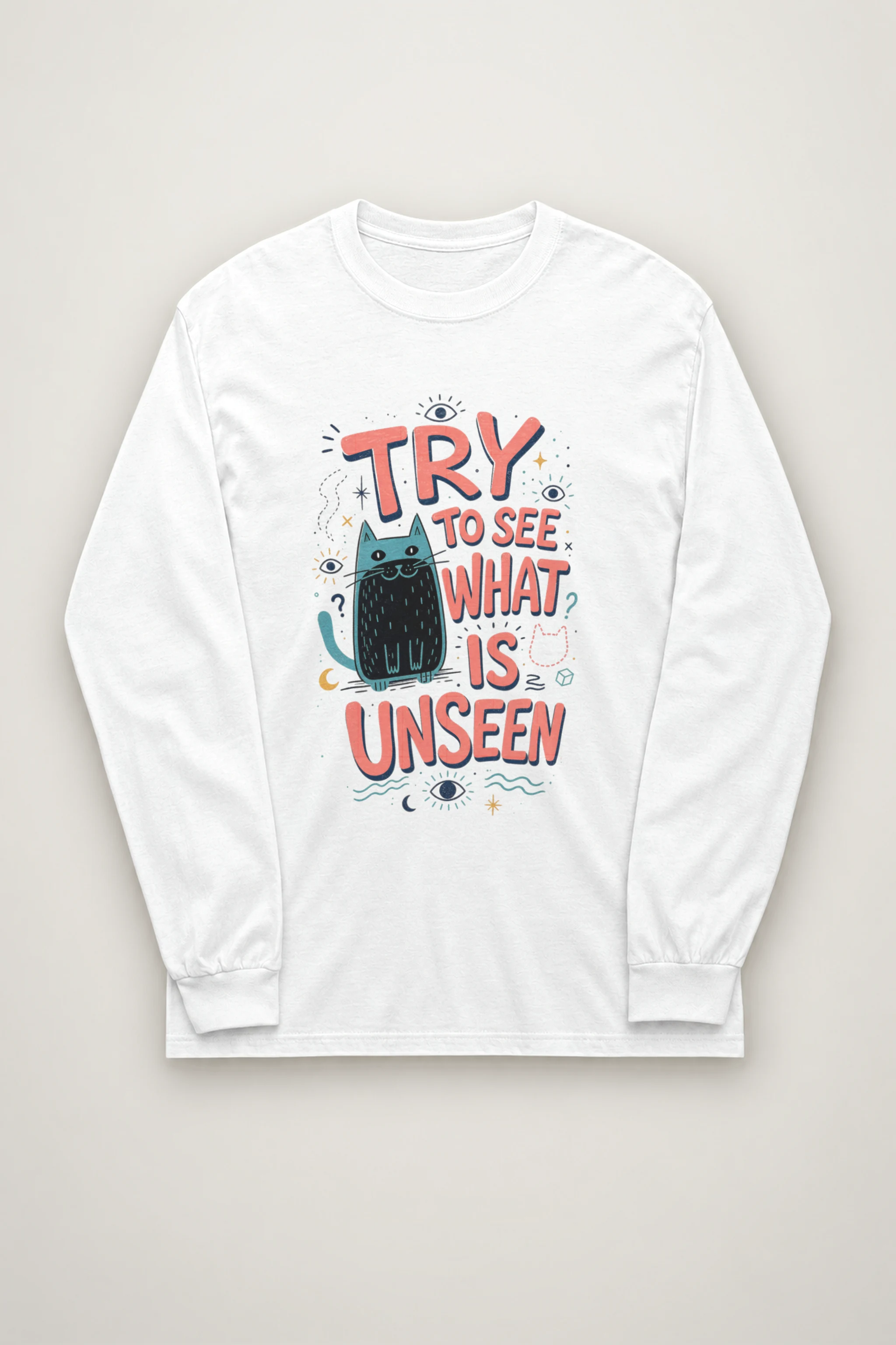 "See What Is Unseen" Unisex Longsleeve T-shirt