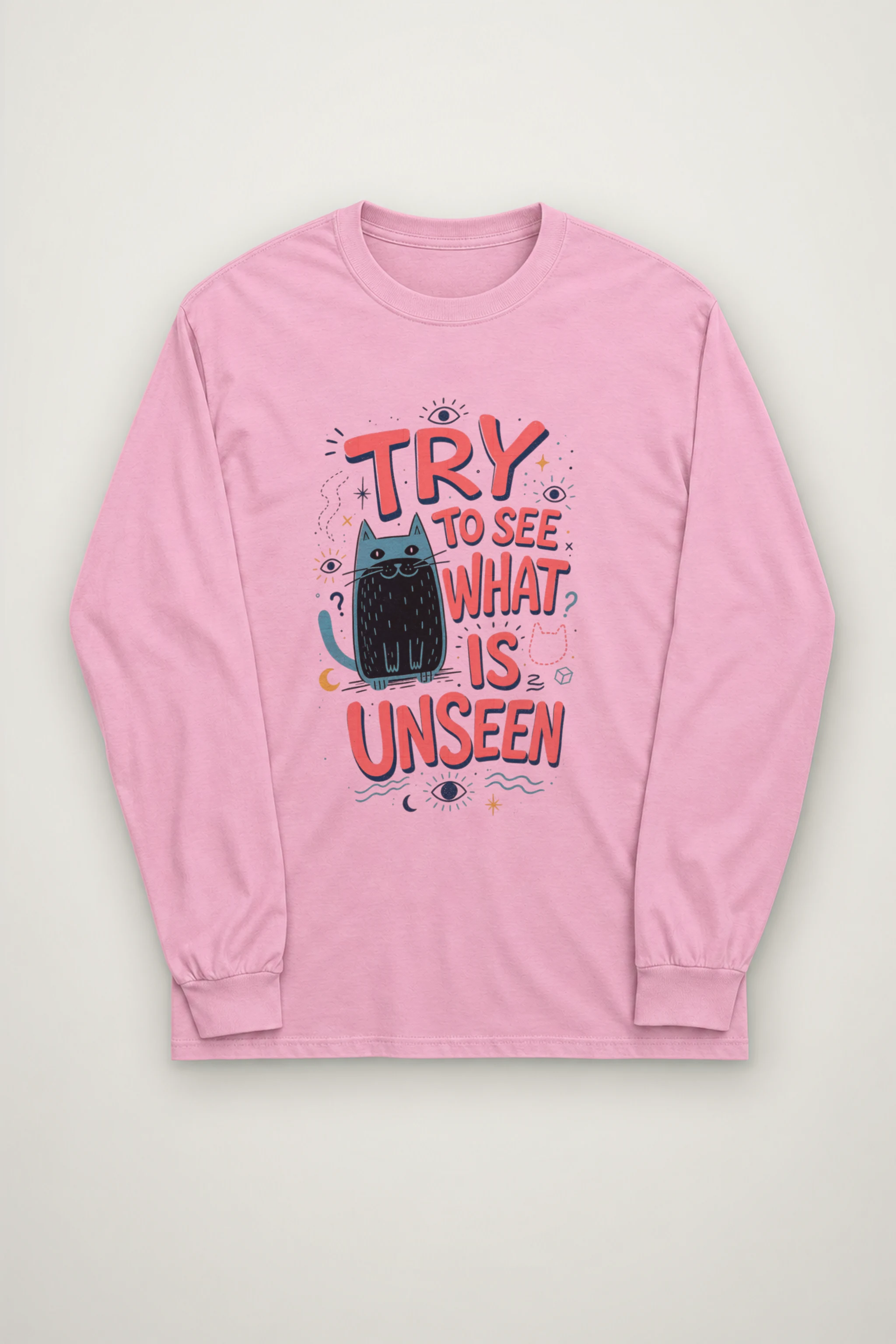 "See What Is Unseen" Unisex Longsleeve T-shirt
