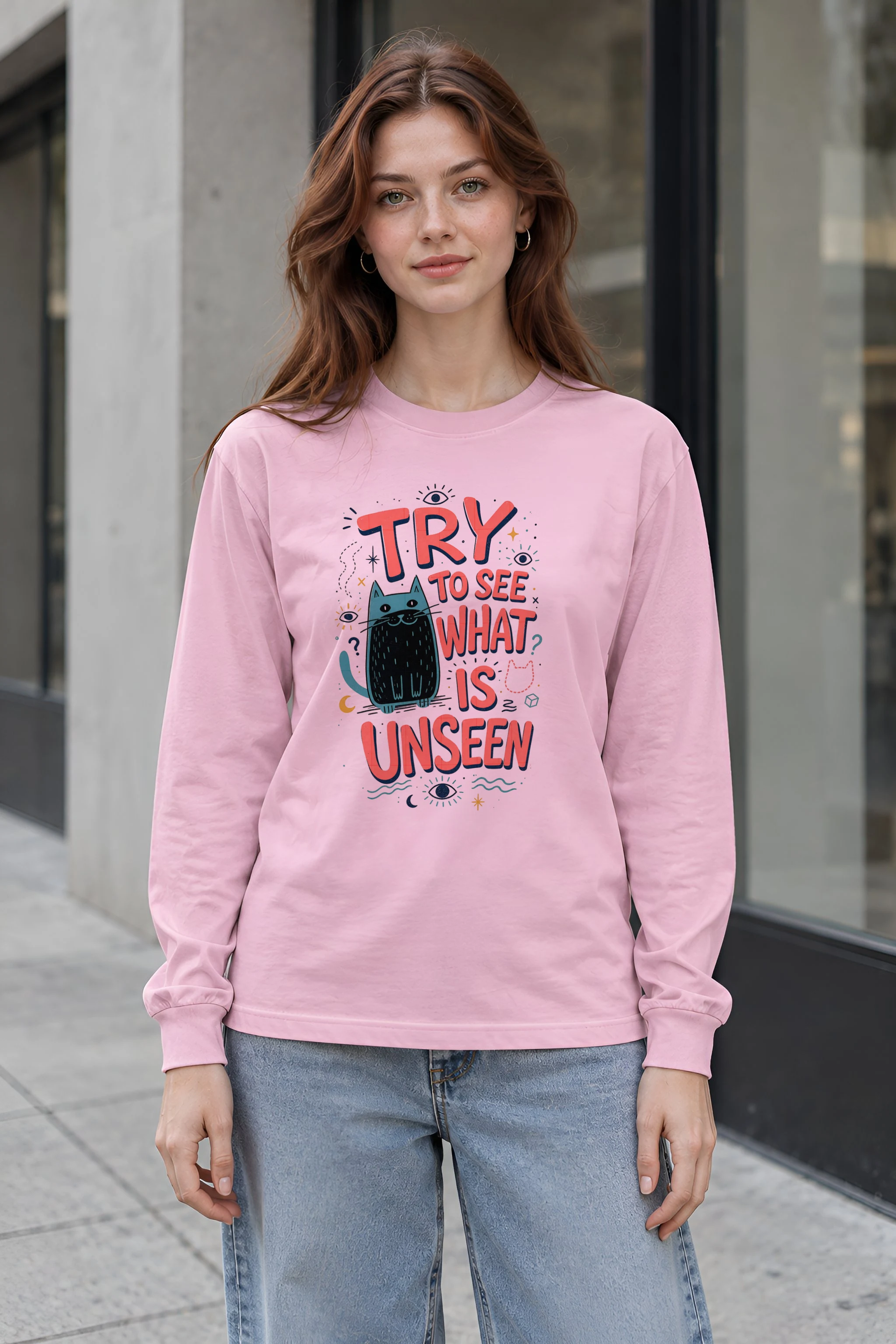 "See What Is Unseen" Unisex Longsleeve T-shirt