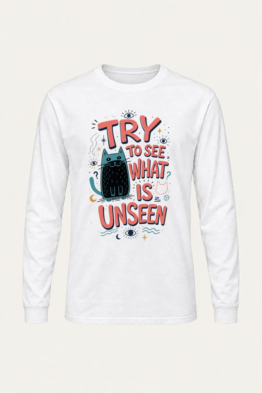"See What Is Unseen" Unisex Longsleeve T-shirt | Gildan 2400