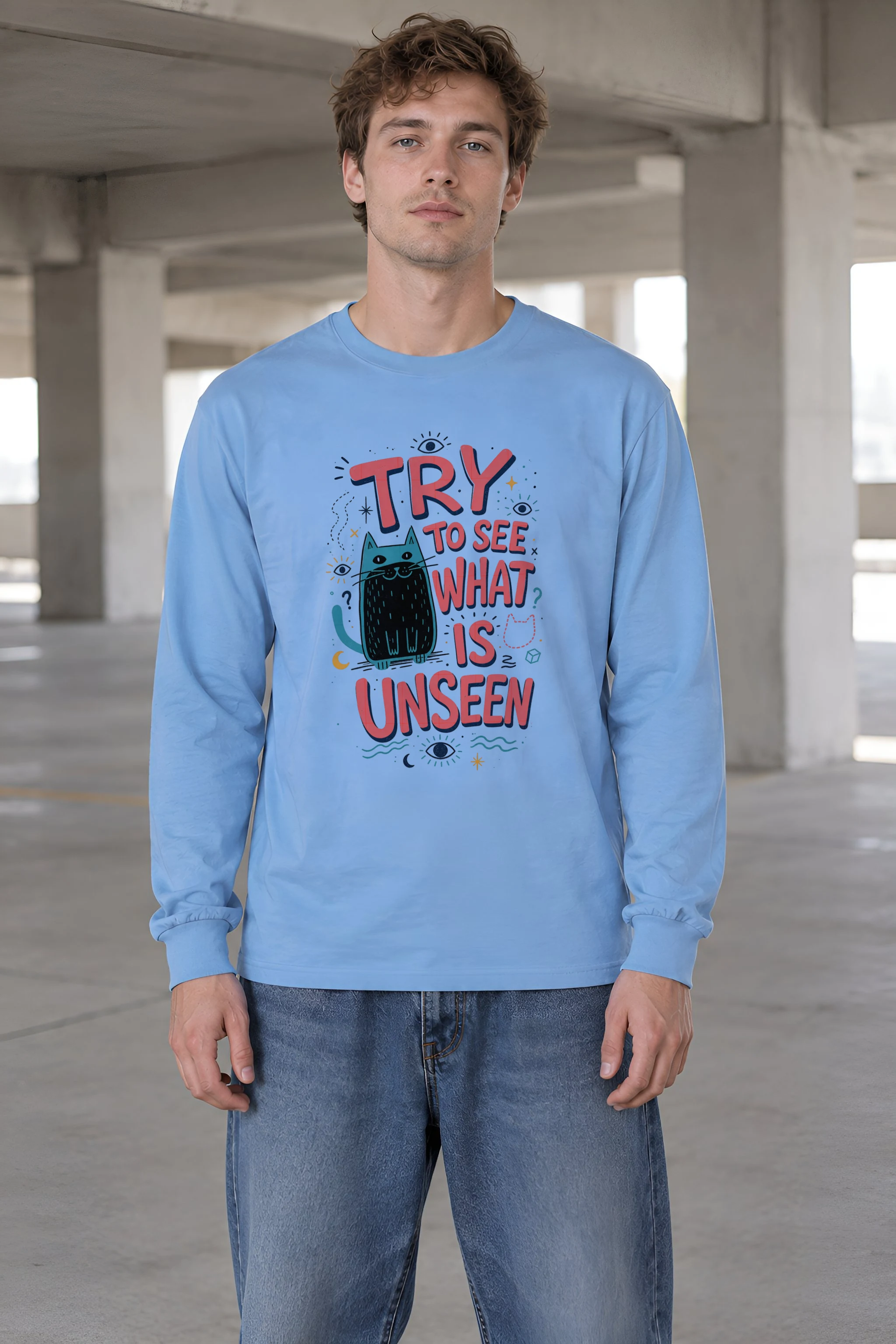 "See What Is Unseen" Unisex Longsleeve T-shirt