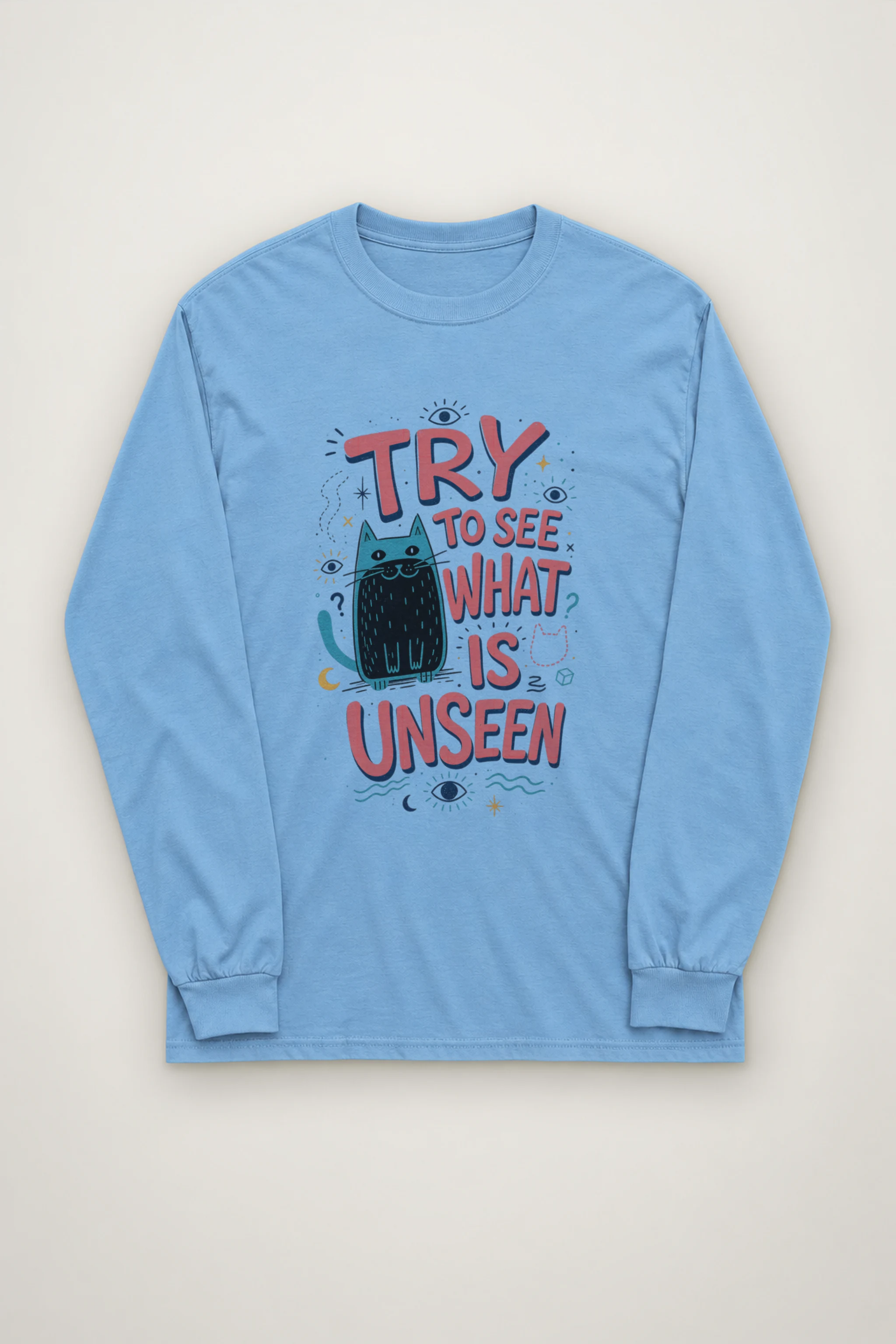 "See What Is Unseen" Unisex Longsleeve T-shirt
